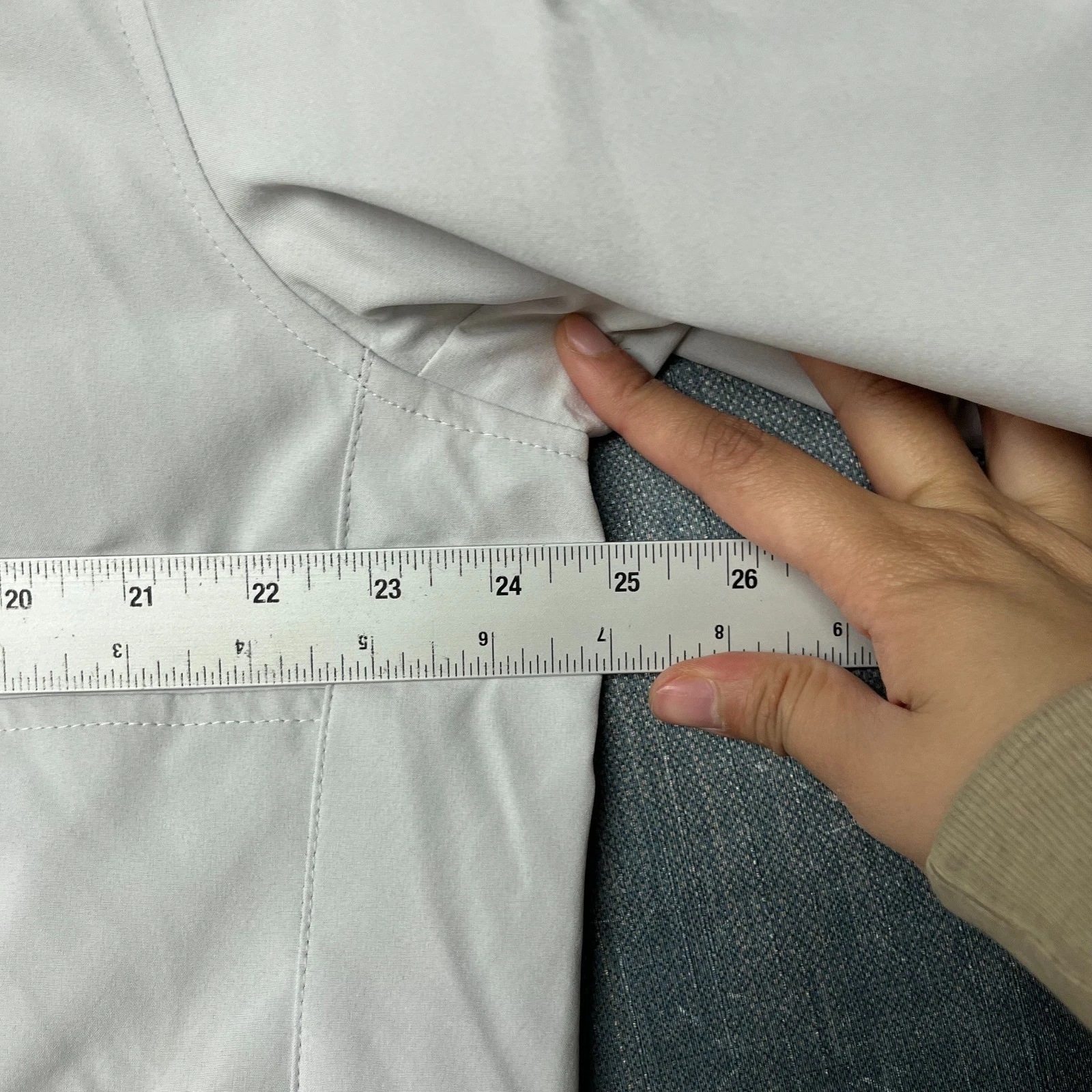 Calvin Klein Men's Jacket Size L White Full Zip Softshell Stretch Coat NWT image 5