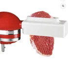 Meat Tenderizer for KitchenAid Stand Mixer-Updated Stainless Steel Gears. White