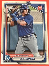 2024 Bowman Chrome Prospects 1st Bowman Josh Rivera #BCP-115
