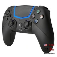 Wireless Controller for PS-5/Pro/Slim/PC with Hall Joysticks (Black) |