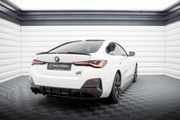 Heckansatz Diffusor Passend FüR Bmw I4 M-Paket G26 Schwarz Matt