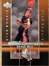 2003‑04 Upper Deck Star Rookie Dwyane Wade UD Top Prospects RC Miami 