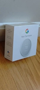 Google ~ 4th Gen Nest Thermostat G4CVZ ~ Snow White Smart Wi-Fi ~ Factory Sealed