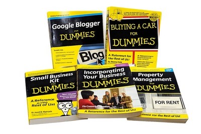 For Dummies Book Lot Business Property Management Blogger Car Buying 5 Books