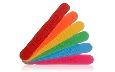 Mundspatel aus Kunststoff Tutti-Frutti, 40 Stück