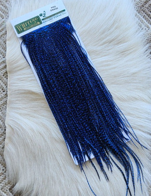 Whiting '''' Dry Fly  Full Saddle,, Color;  Grizzly/Blue.   Free Shipping.