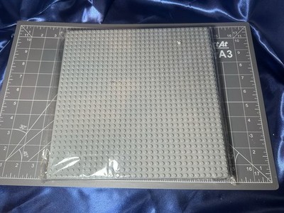NEW Gray 10''x10'' building Baseplate Classic Bricks Compatible w/All Major Brands