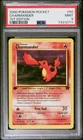 Pokemon Charmander 50/82 Team Rocket 1st Edition Vintage Common PSA 9