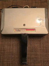 VillaWare Prima Non-Stick Pizzelle Baker 5000-NS 5" Italian Cookie Maker Chrome