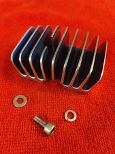 GoPed Scooter Pro's Blue Anodized & Polished Contrast Billet Cool Head For G23LH