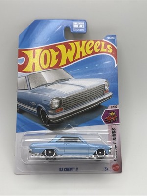 Hot Wheels 63 Chevy II Blue #193 Basic Mainline 2026 Case J