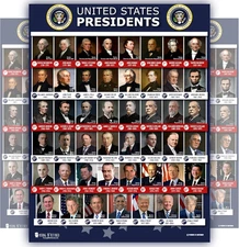 All Presidents of the United States of America LARGE Poster (18X24 In) COLOR PHO