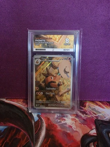 Pokémon TCG Pignite White Flare Full Illustration Ace 8