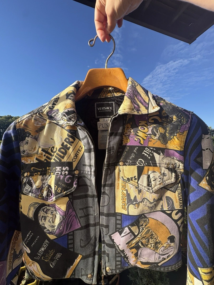 【希少】VERSACE JEANS COUTURE ジップカーディガン 25+ Versace Jeans Couture In Men's Coats & Jackets for sale