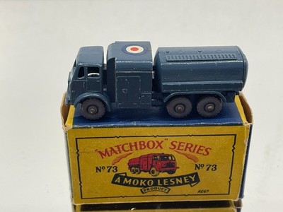 MATCHBOX MOKO 73 RAF PRESSURE REFUELLER - GPW -3inch- GOOD IN B4 BOX - 88
