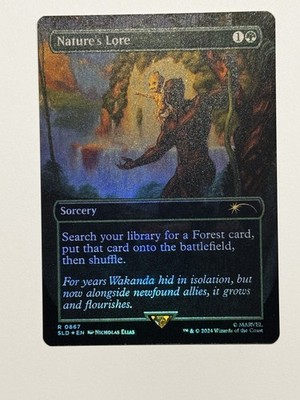 Nature's Lore (867) (Rainbow Foil) Secret Lair Drop Foil