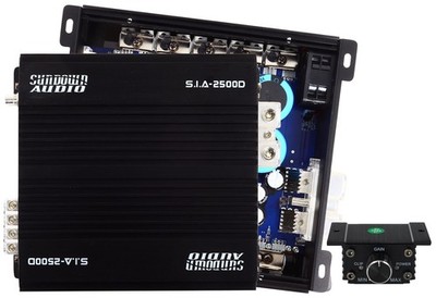 Sundown Audio SIA-2500D Mono Amplifier 2500 Watt RMS @ 1 or 2 Ohm Smart Car Amp