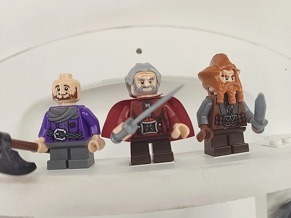 LEGO 79010 HOBBIT Incomplete Minifigure Lot Ori Nori Dori Goblins Dwarf - Image 3 of 4