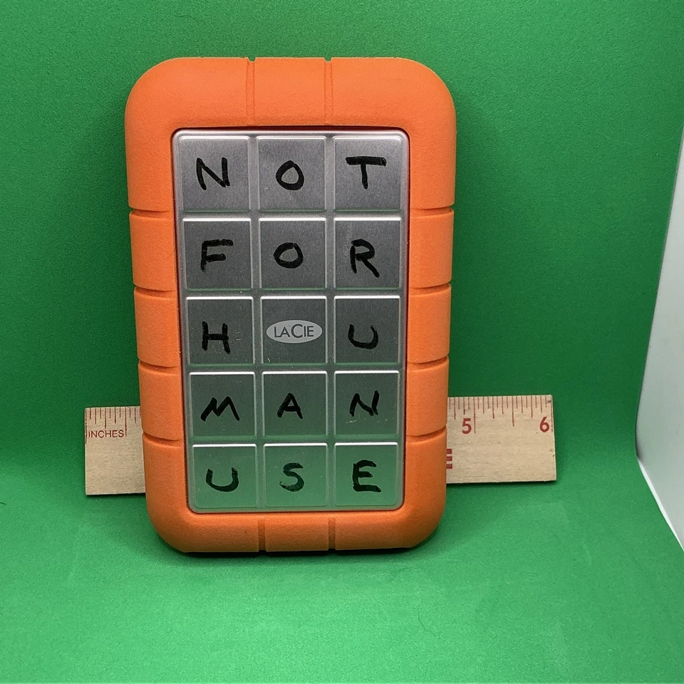 LaCie RUGFW USB 80GB tragbare Festplatte 