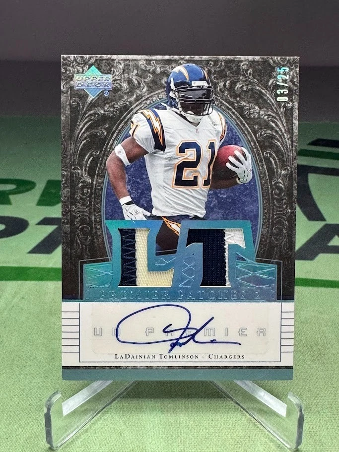 LaDainian Tomlinson Rookie Football Trading Cards & Accessories