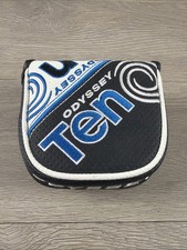 Odyssey Ten 10 Mallet Putter Headcover Cover White Blue Black