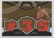 2006-07 Topps Triple Threads Relics Sepia 5/27 Adam Morrison #TTR-3 0v1