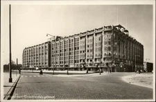 RPPC Rotterdam Groothandelsgebouw vintage postcard d880
