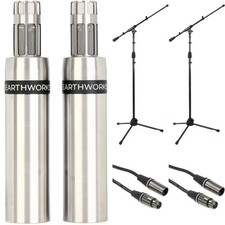 Earthworks SR25 Gen 2 Small-diaphragm Condenser Cymbal Microphone with Stands