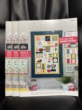 Kimberbell Oh, Sew Delightful Quilts  Decor Embroidery Book and Embroidery CD