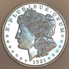 1921 D MORGAN DOLLAR! ULTRA PROOF LIKE PL+++ ABSOLUTE MONSTER! RARE PL NR #64714