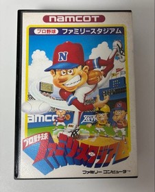 NES Famicom Box With Manual Family Stadium First Generation JPN  Vintage Limited