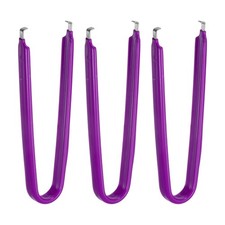 3Pcs IC Chip Extractor IC U Shape Puller Stainless Steel Insulated Grip, Purple