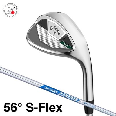 Callaway Golf CB12 Wedge Loft 56° S-Flex N.S.PRO ZELOS 7 Steel Shaft RH Japan
