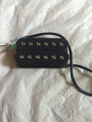 DiMarzio DP100BK Super Distortion High Output Humbucker Bridge Pickup, Black