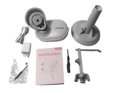 Etcokei Electric Yarn Winder Crocheting Strong Tension 10oz Capacity Grey ''New''