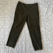 Poetry Gray Corduroy Crop Trousers  UK 14 / U...