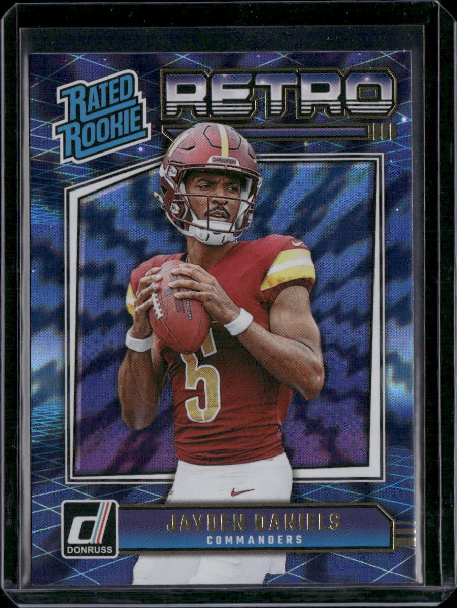 2024 Donruss - Rated Rookies Retro #11 Jayden Daniels