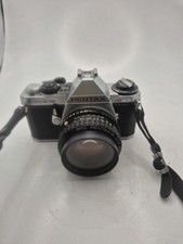Pentax ME Super 35mm SLR Film Camera + Pentax A  1:1.7 50mm  lens UNTESTED 
