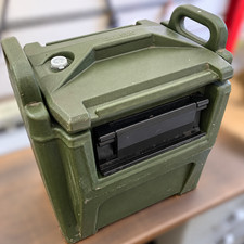Cambro Insulated Food & Beverage Carrier with Tap – Used, Good Condition