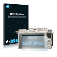 6 Pack Screen Protector for Olympus PEN E-PL6 Protective Film Clear Protection