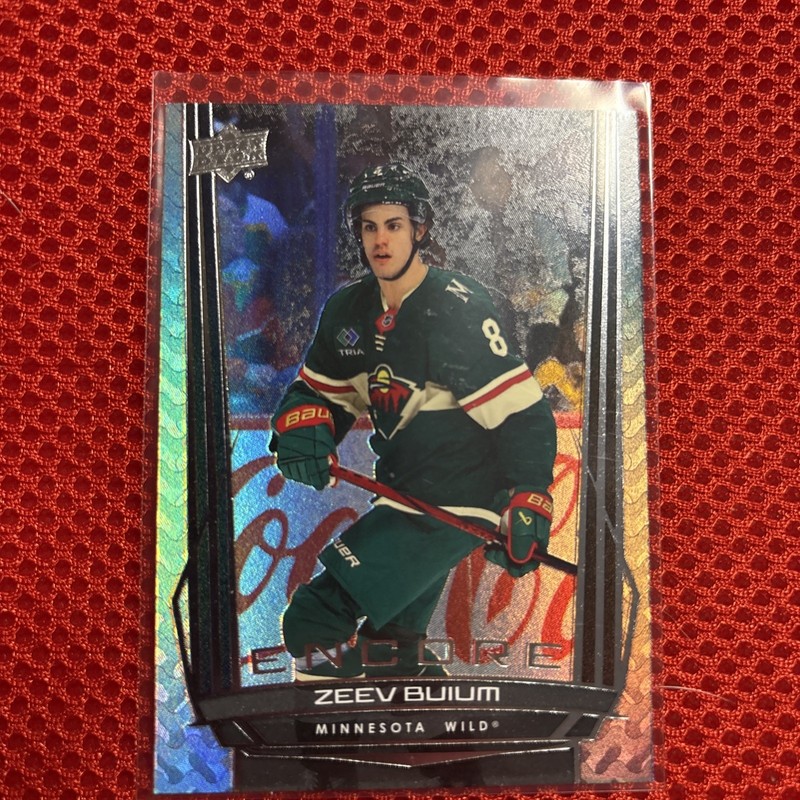 Zeev Buium 2025-26 Upper Deck Encore E-103 Rookie Card Minnesota Wild FREE SHIP