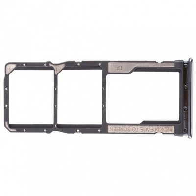 Sim-Fach / Karte Micro SD Kompatibel für Xiaomi Redmi Note 8 / 2021 Silber