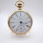 RARE ** 14K GOLD 16S WALTHAM RIVERSIDE MAXIMUS MODEL 1888 21J