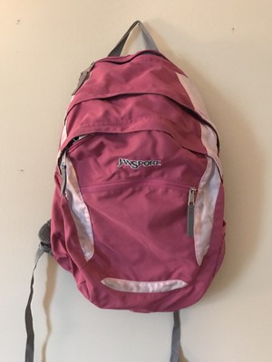light pink backpack jansport