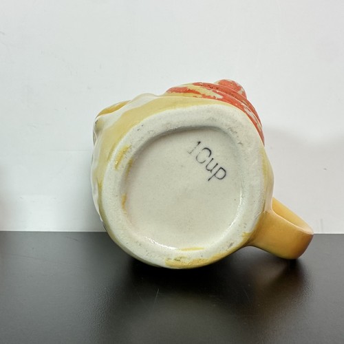 Juego de 4 tazas medidoras de payaso beige vintage de JAPÓN Americana espeluznante *Ver fotos - Imagen 4 de 17