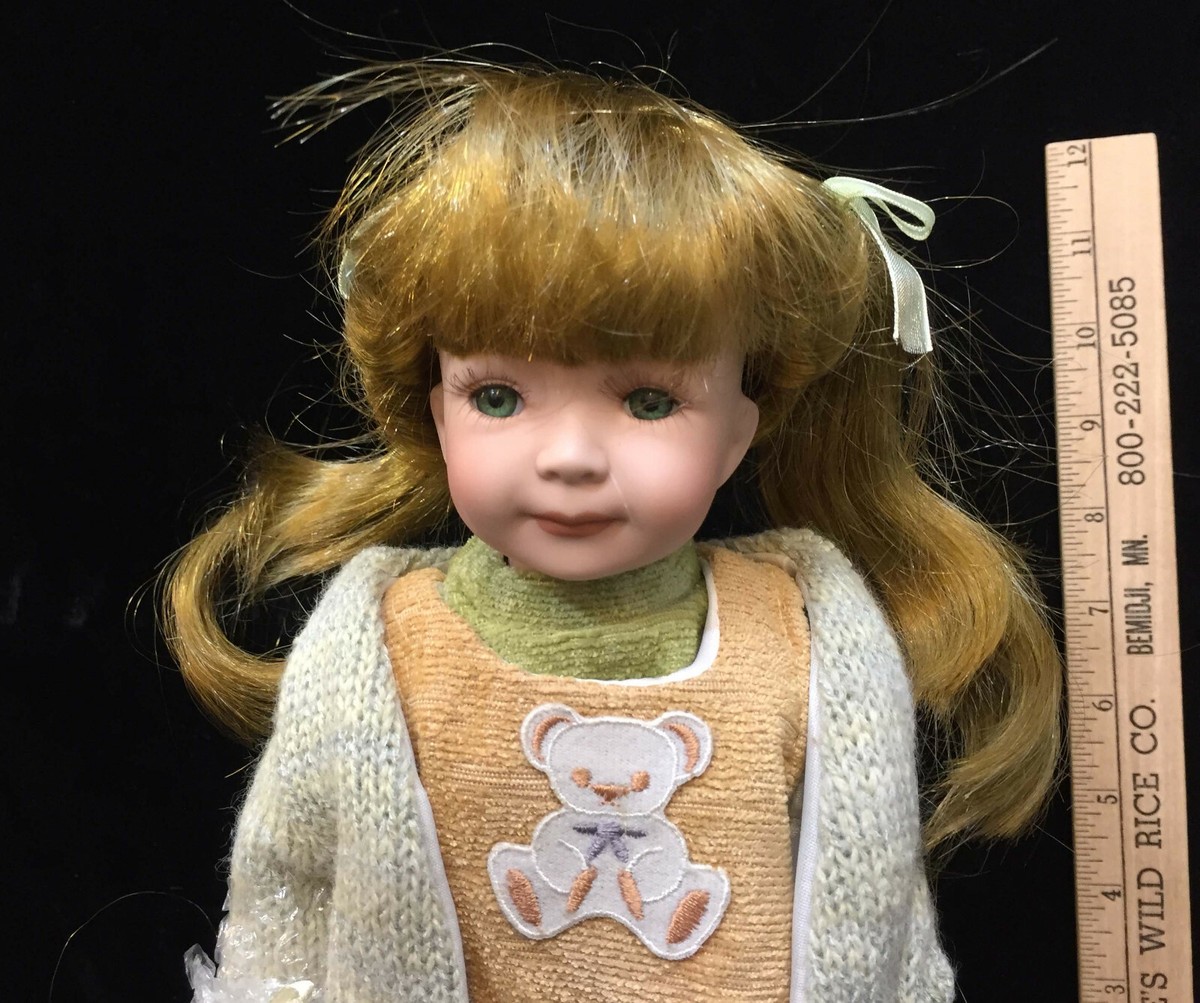 Porcelain Doll Girl Duck House Heirloom Lila Numbered 150/5000