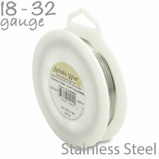 Stainless Steel Artistic Wire 1/4LB Spool - Tarnish Resistant Craft Wire
