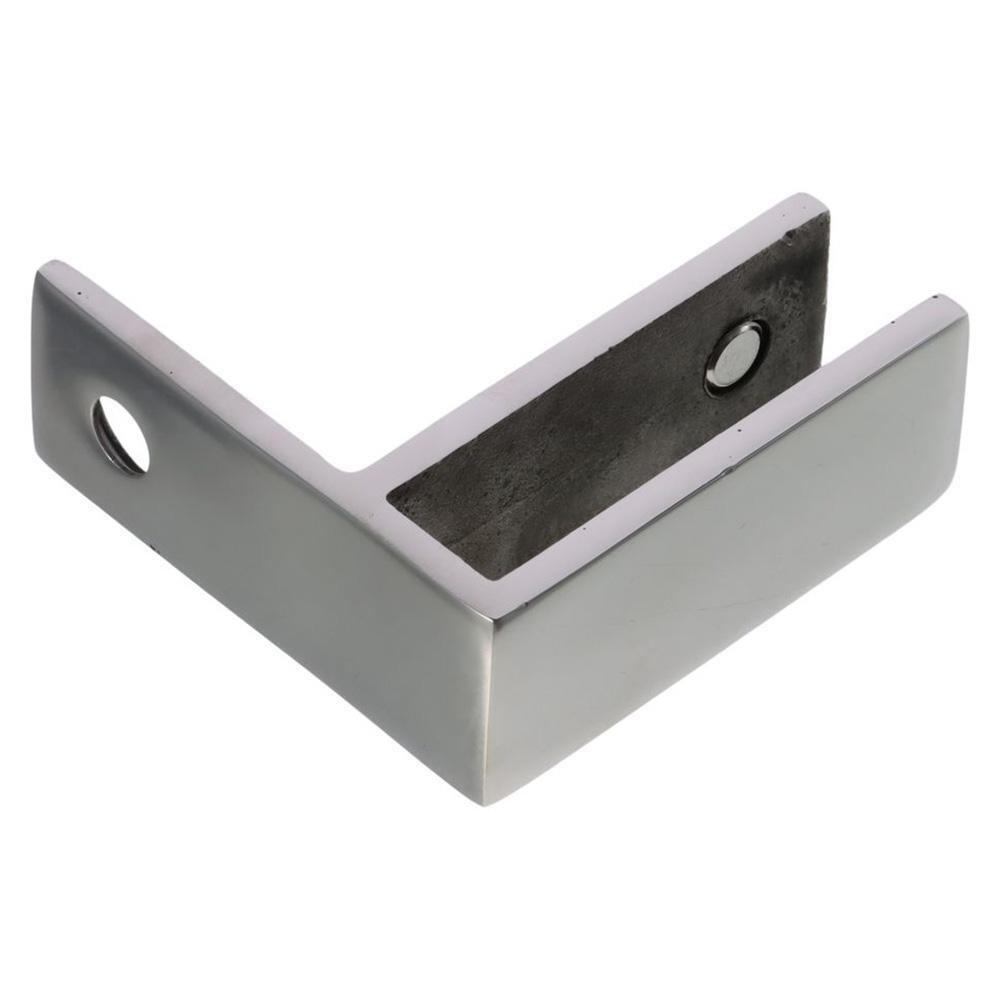 Stainless Steel Wall to Glass 316 Clamp Clip Holder Balustrade Glass eBay
