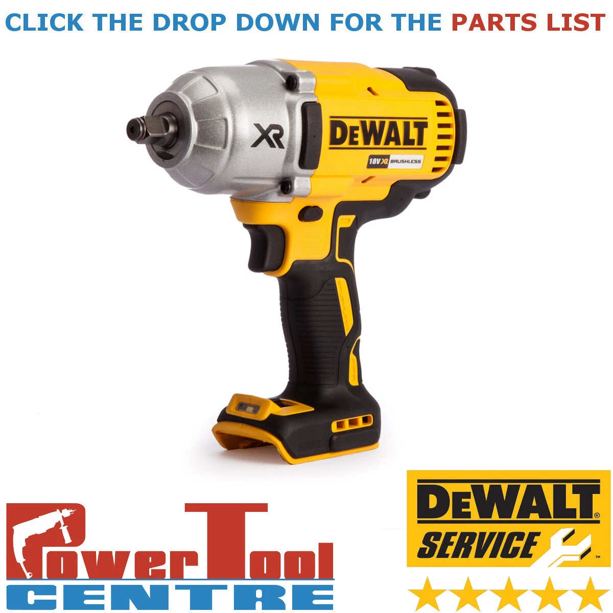 DeWalt Genuine Spare Parts DCF899 Impact Wrench Type 1 eBay