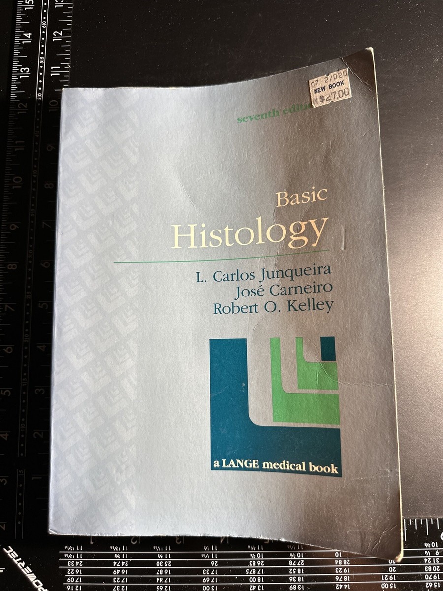 Basic Histology, Seventh Edition, Junqueira, Luiz Carlos, Good